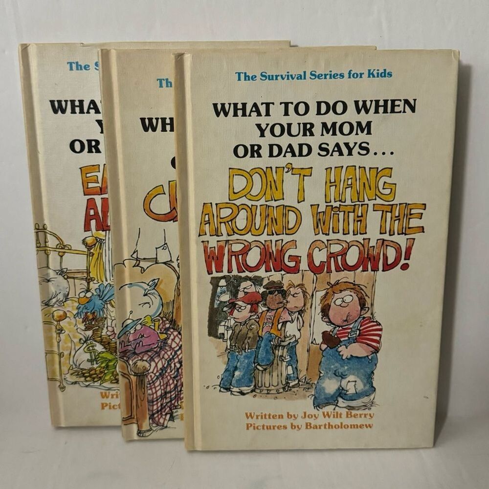 Vintage Children’s Books The Survival Series for Kids Set of 3 1981–1982